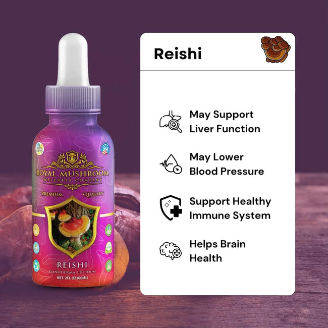 Royal Mushroom Reishi Mushroom Oil Tincture 60ml Best Sales Price - Tincture Oil