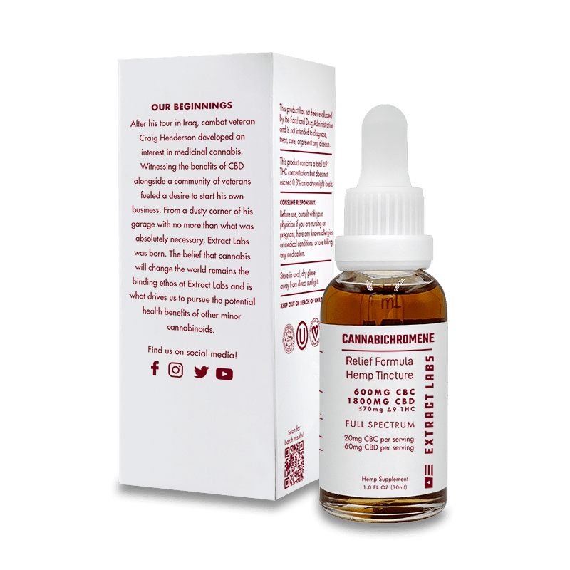 Extract Labs CBC Oil | Relief Formula