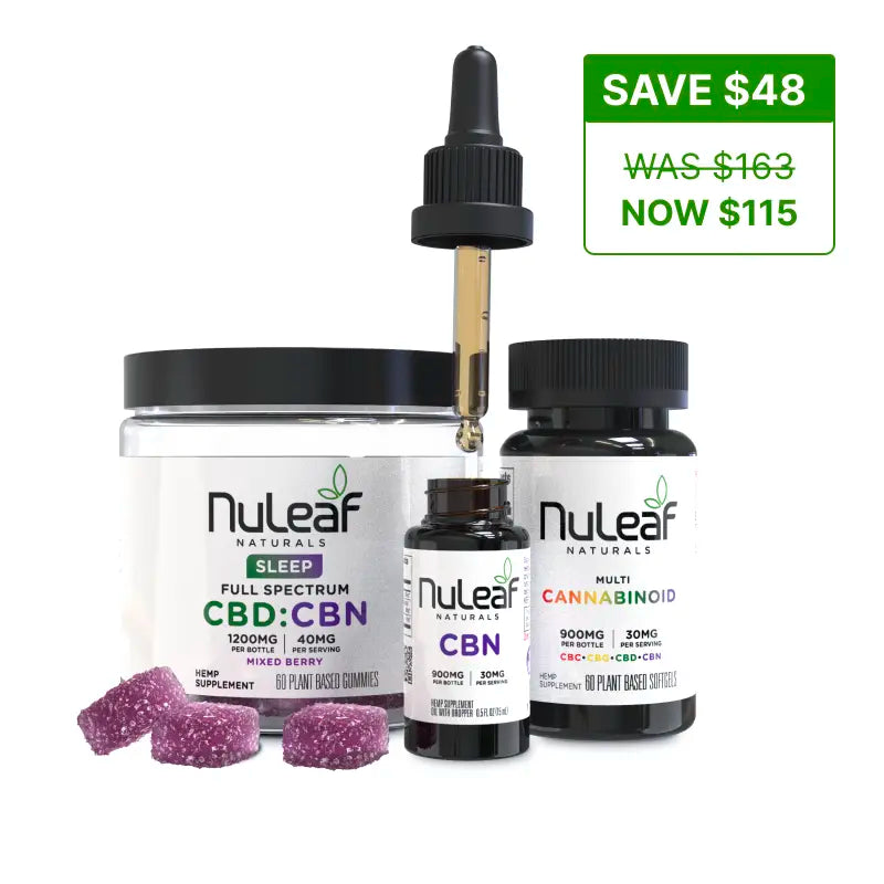 Nuleaf Naturals Sleep Routine Bundle