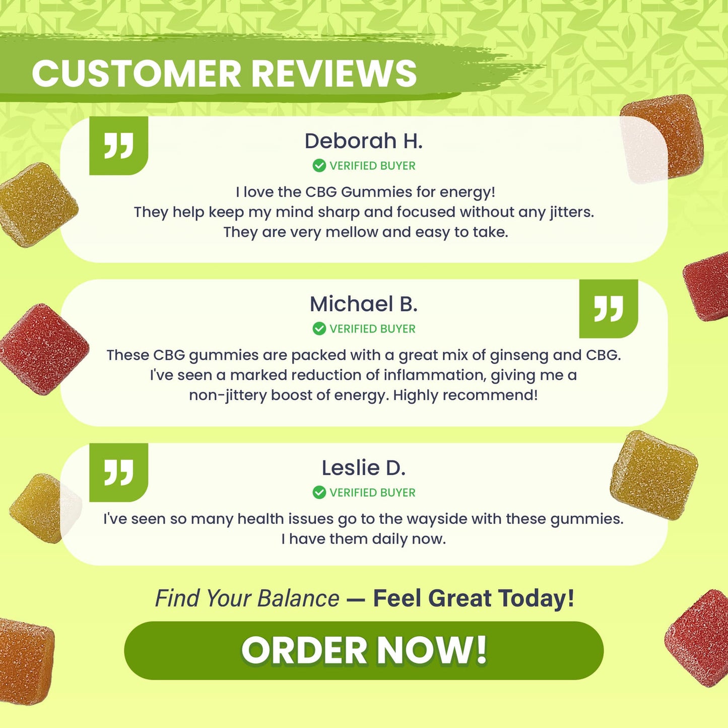 A Gift From Nature CBG GUMMIES - FOR ENERGY - 30CT Pineapple Jack 1500mg (50mg ea.) –  SATIVA