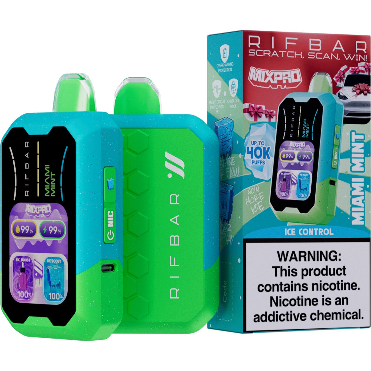 Rifbar MixPro Disposable (40000 Puffs)