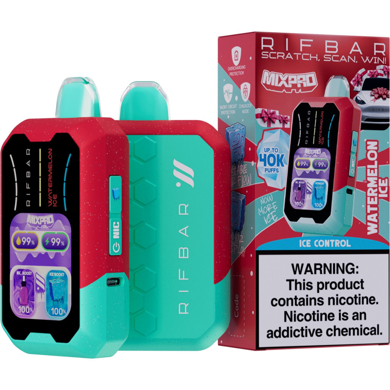Rifbar MixPro Disposable (40000 Puffs)