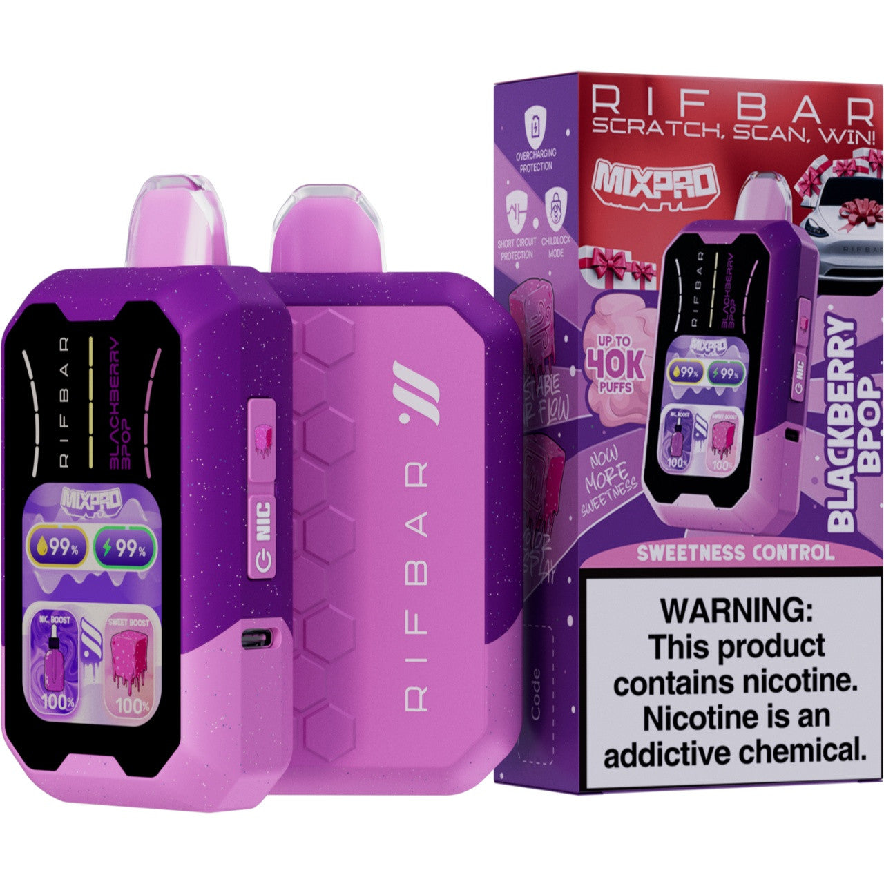 Rifbar MixPro Disposable (40000 Puffs)