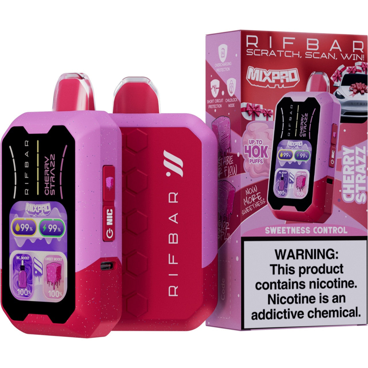 Rifbar MixPro Disposable (40000 Puffs)