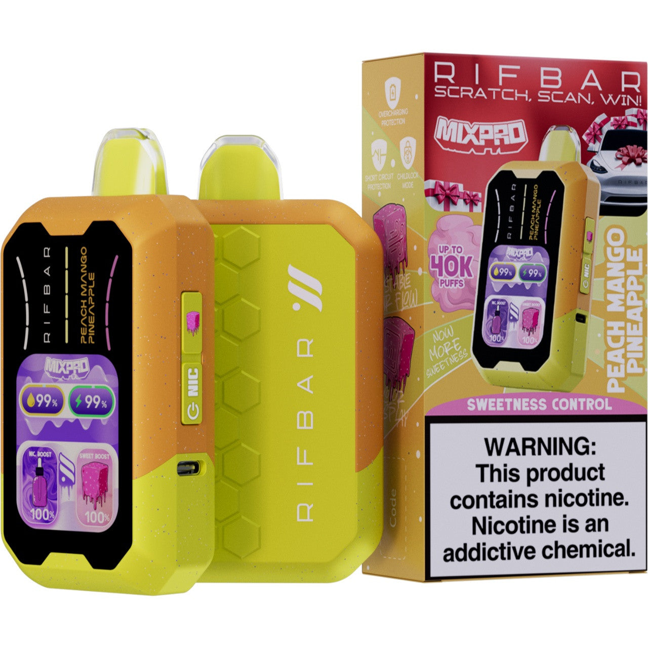 Rifbar MixPro Disposable (40000 Puffs)