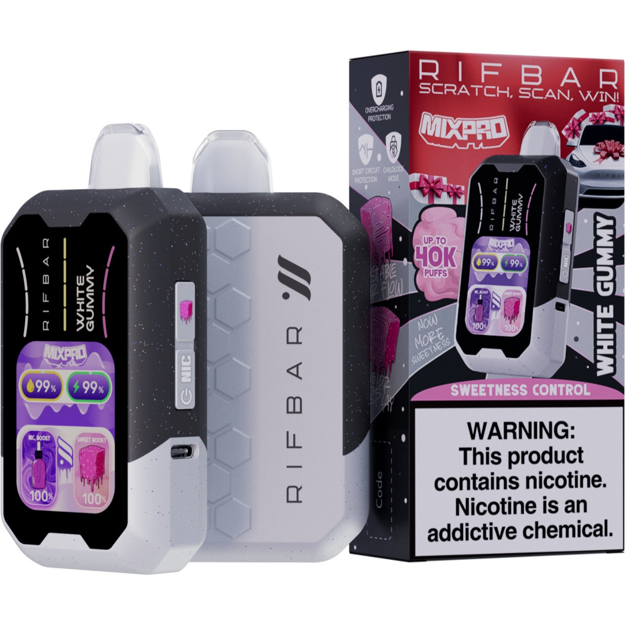 Rifbar MixPro Disposable (40000 Puffs)