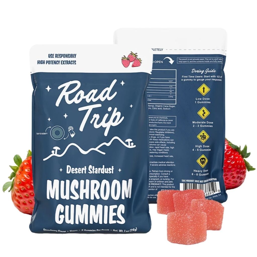 Road Trip Desert Stardust Mushroom Gummies 8pk Best Sales Price - Gummies