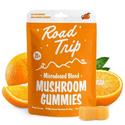 Road Trip Microdosed Blend Mushroom Gummies 20pk Best Sales Price - Gummies