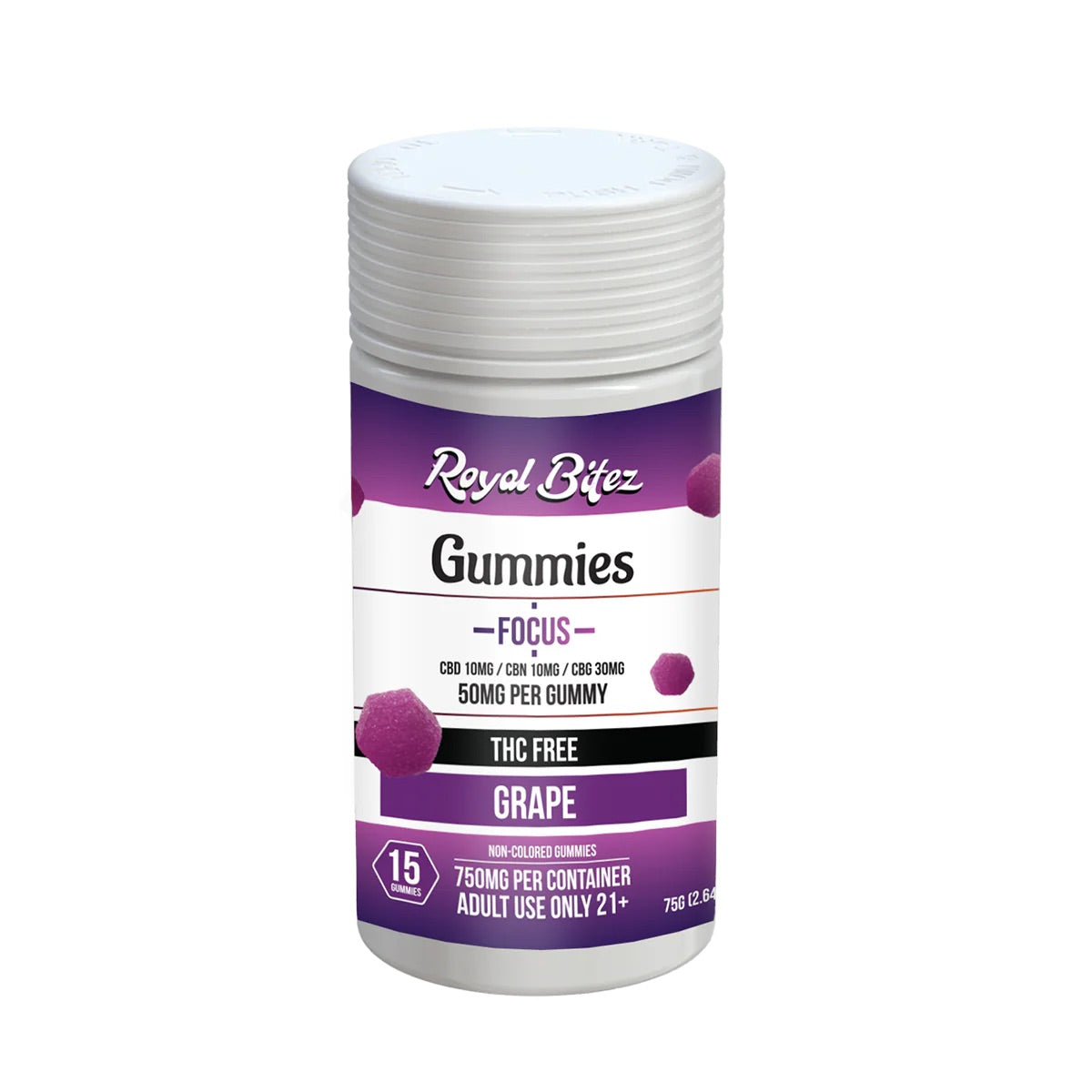 Royal Bitez Focus 15CT Gummies