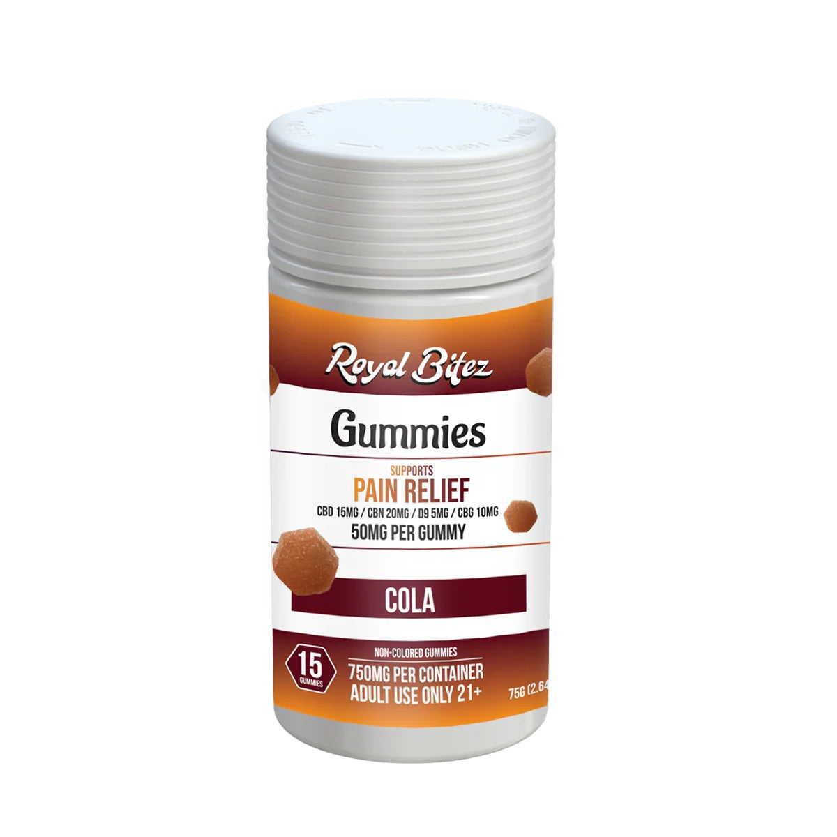 Royal Bitez Pain Relief Support 15CT Gummies