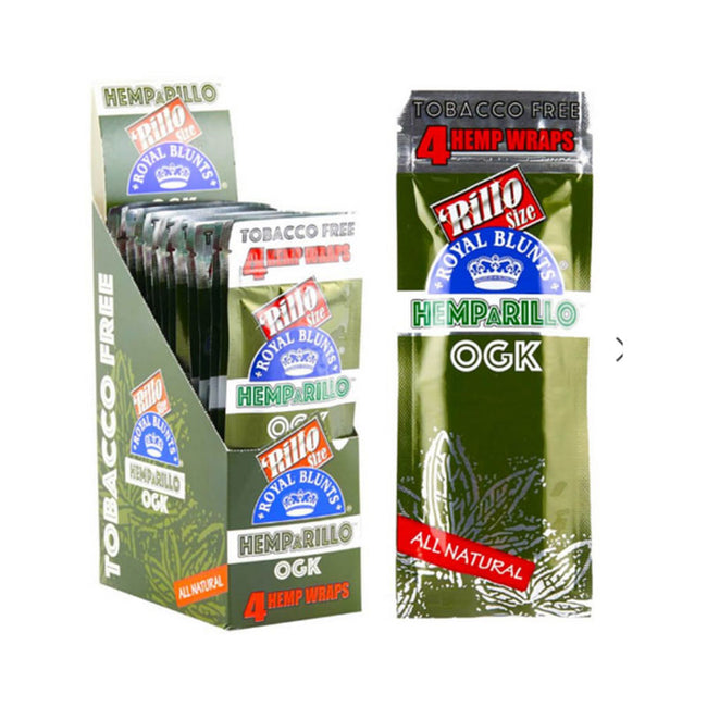 Hemp Wraps – OGK Flavored Hemparillos – By Royal Blunts Best Sales Price - Pre Rolls
