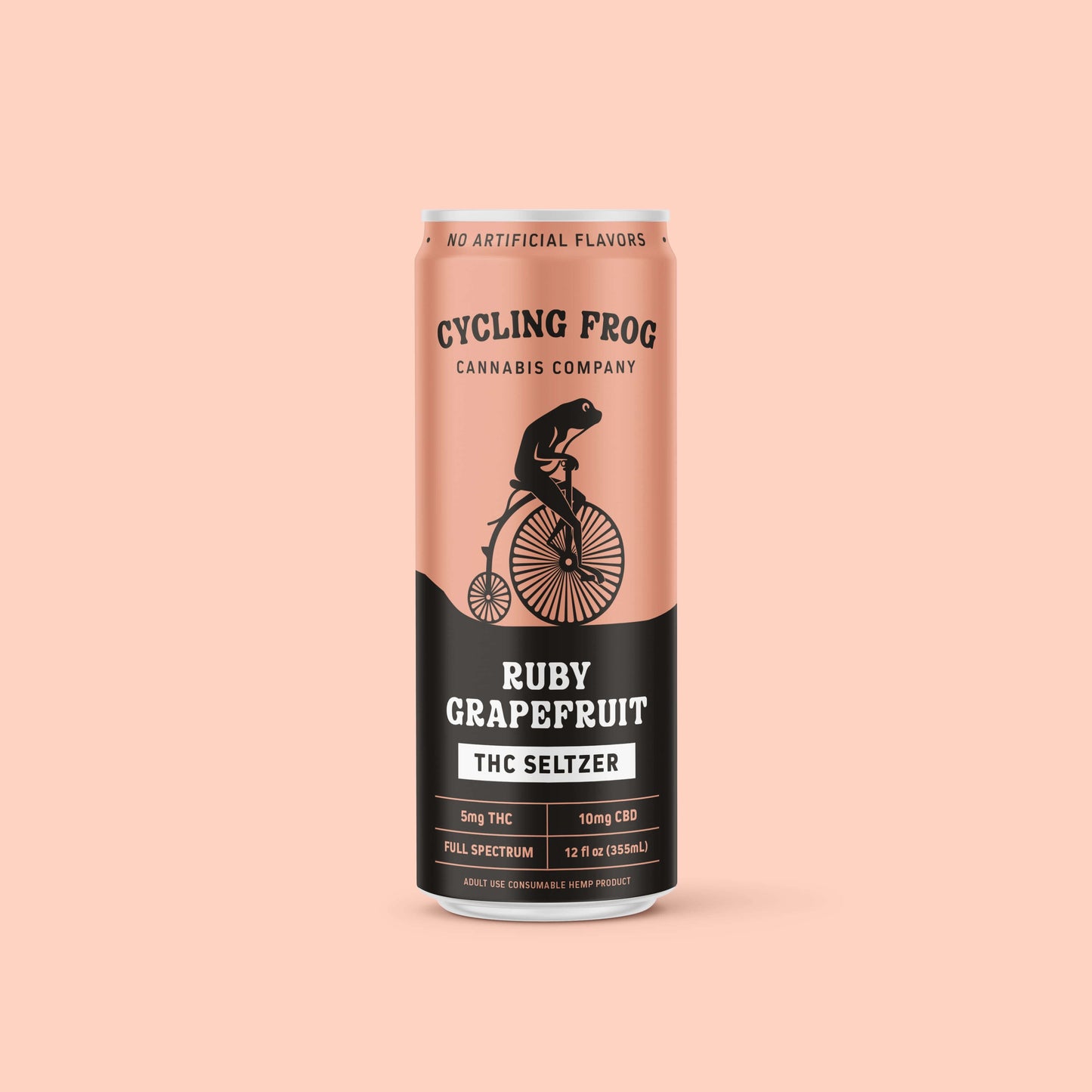 Cycling Frog Ruby Grapefruit THC Seltzer