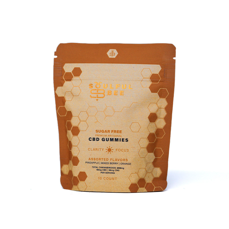 Soulful Bee Daytime Gummies - Clarity & Focus