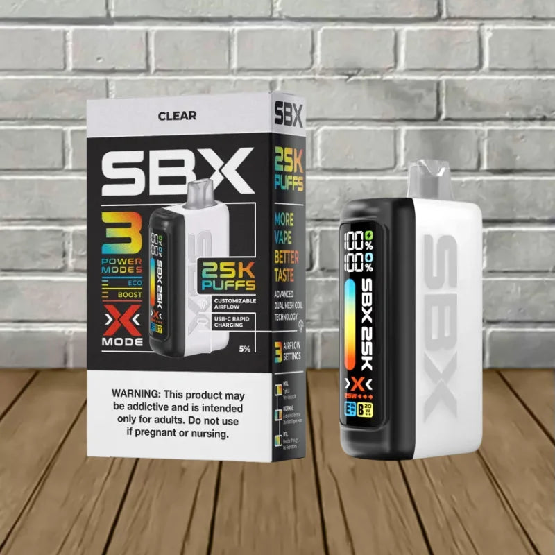 SBX 25k Puff Disposable Vape 20ml