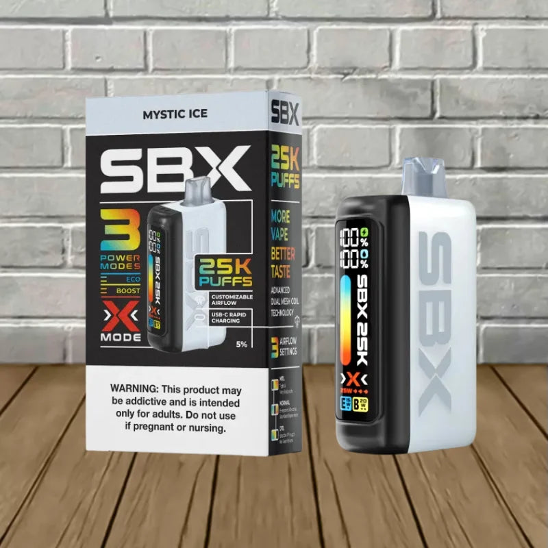 SBX 25k Puff Disposable Vape 20ml
