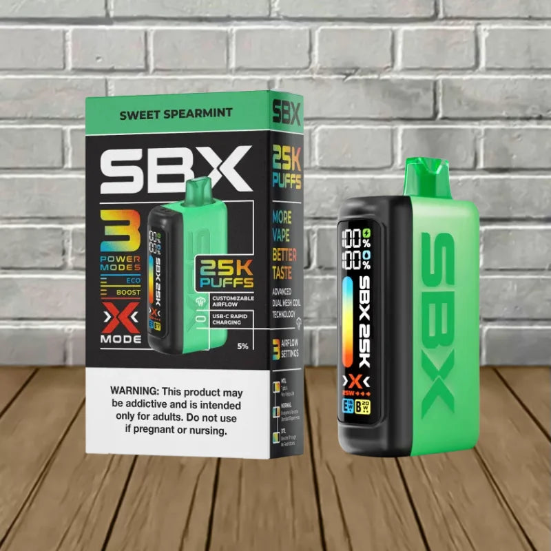 SBX 25k Puff Disposable Vape 20ml