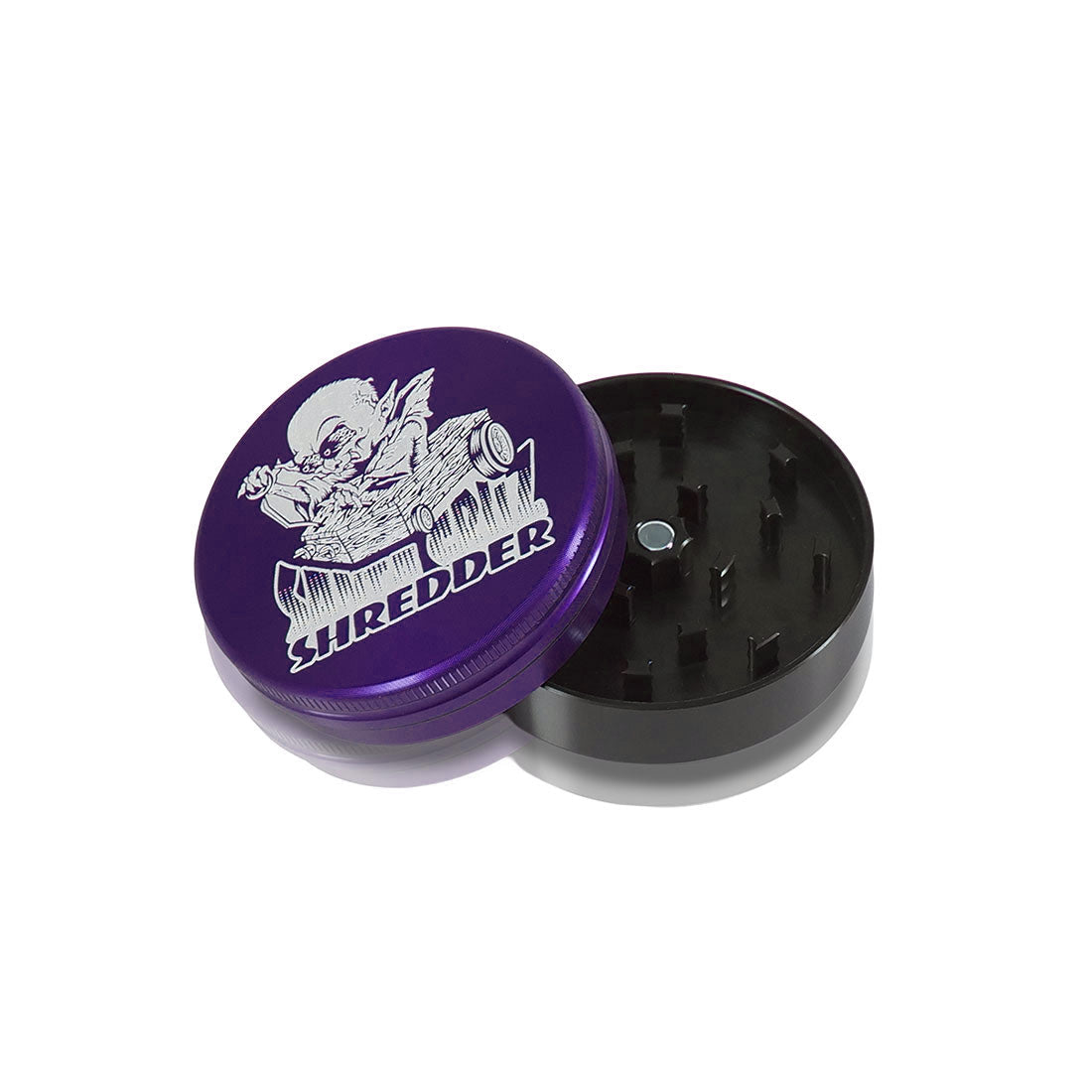 Santa Cruz Shredder Aluminum 2 Piece Large "Shred Till Dead" Herb Grinder