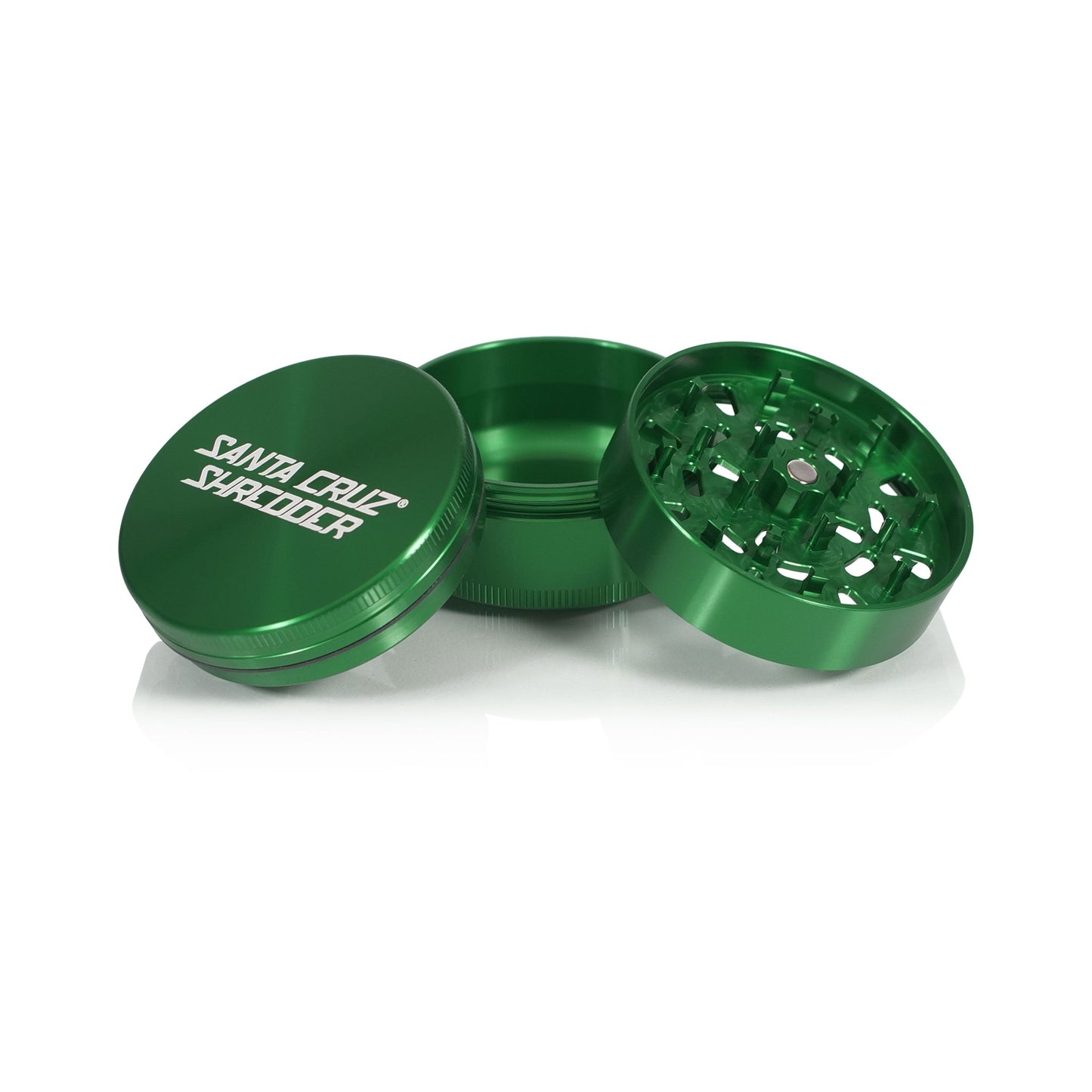 Santa Cruz Shredder Aluminum 3 Piece Large Herb Grinders