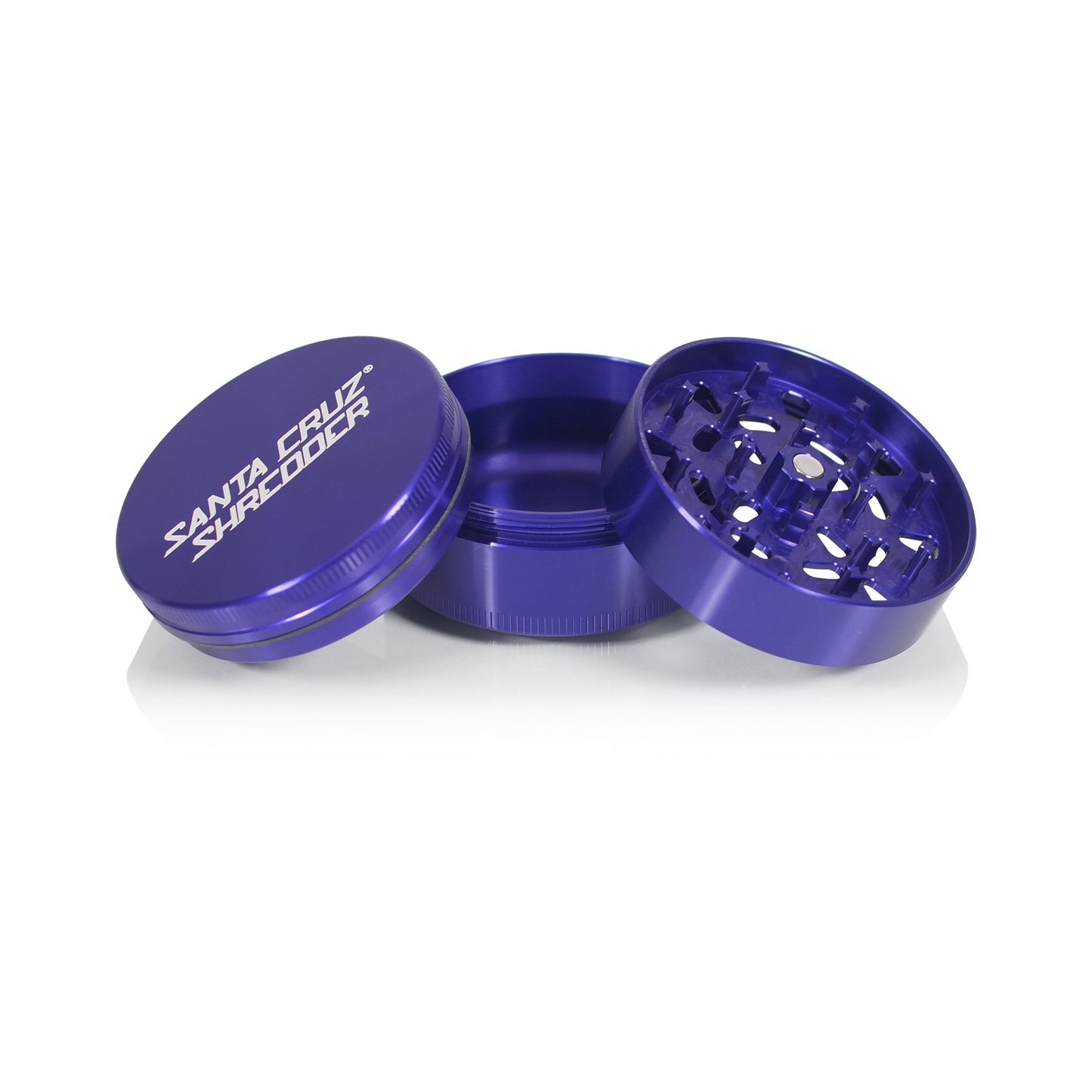 Santa Cruz Shredder Aluminum 3 Piece Large Herb Grinders