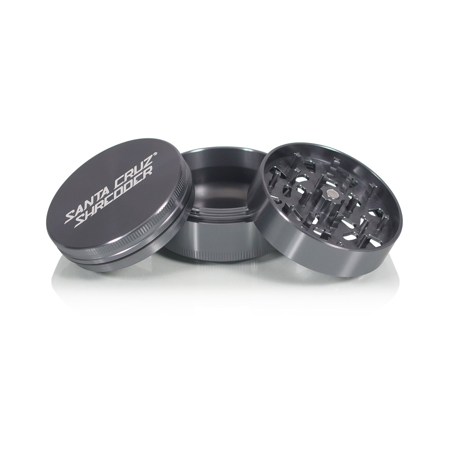 Santa Cruz Shredder Aluminum 3 Piece Large Herb Grinders