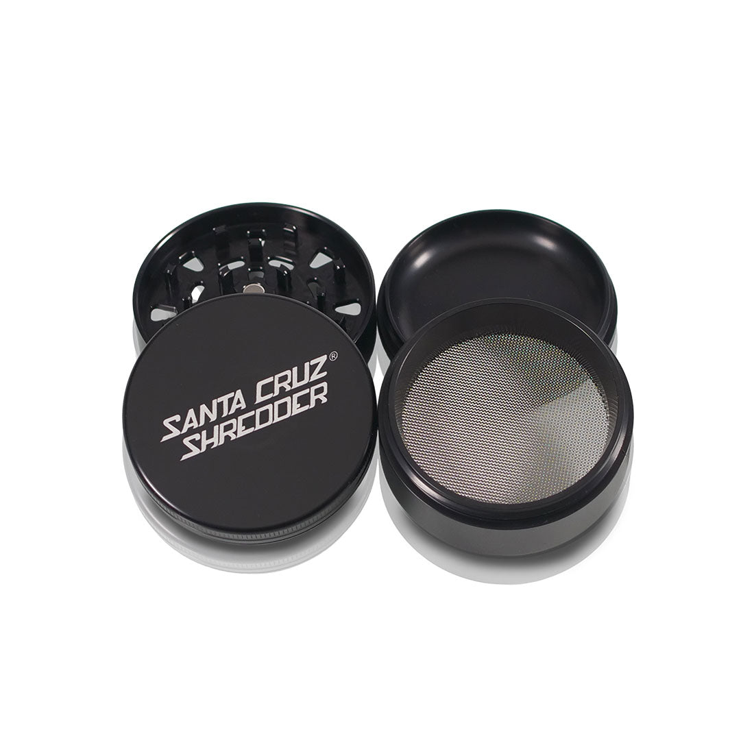 Santa Cruz Shredder Aluminum 4 Piece Large Herb Grinders