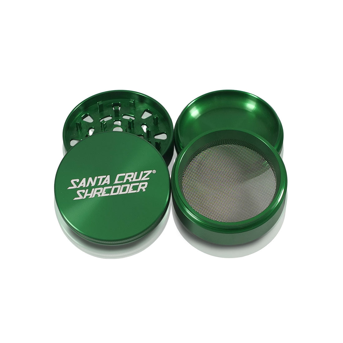 Santa Cruz Shredder Aluminum 4 Piece Large Herb Grinders