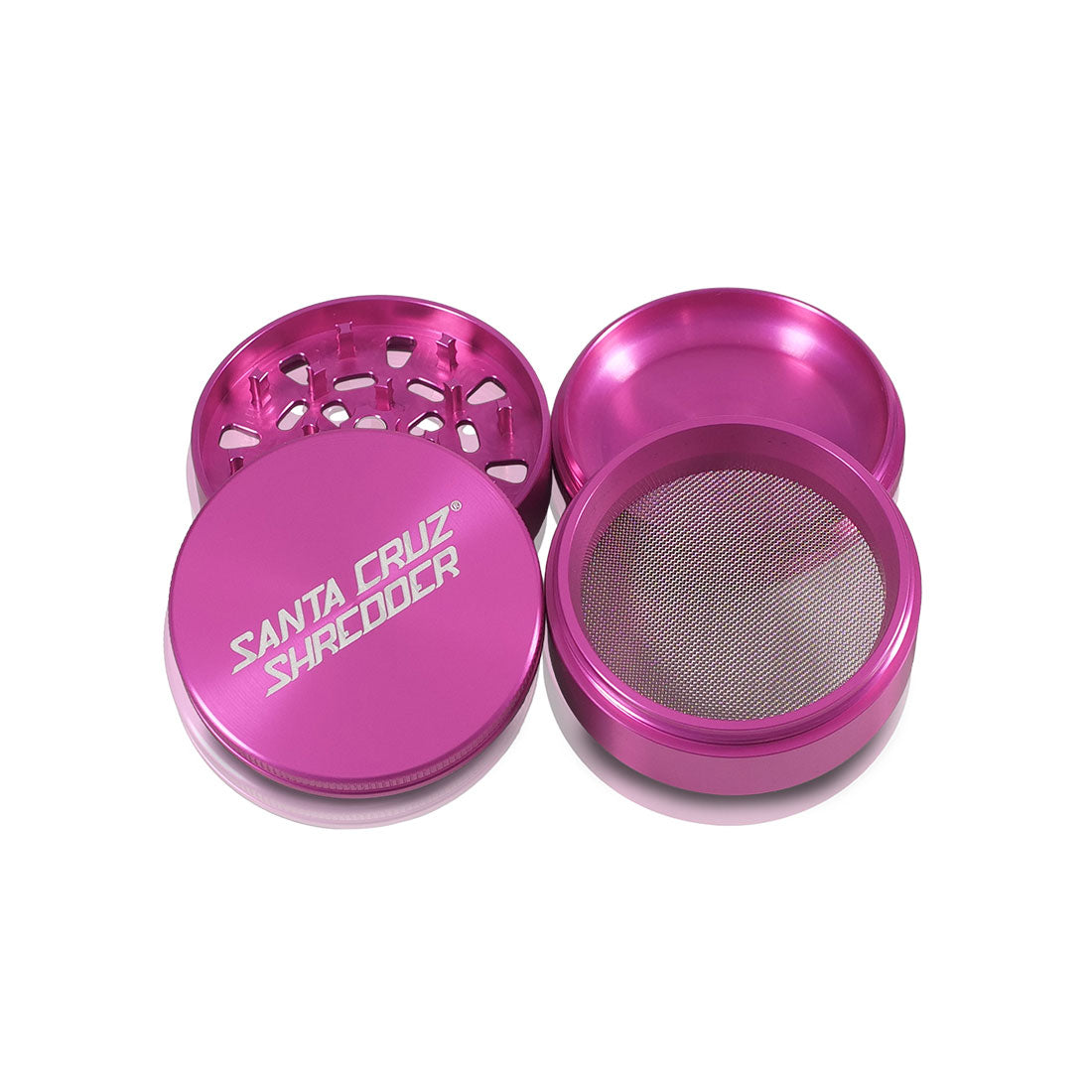 Santa Cruz Shredder Aluminum 4 Piece Large Herb Grinders