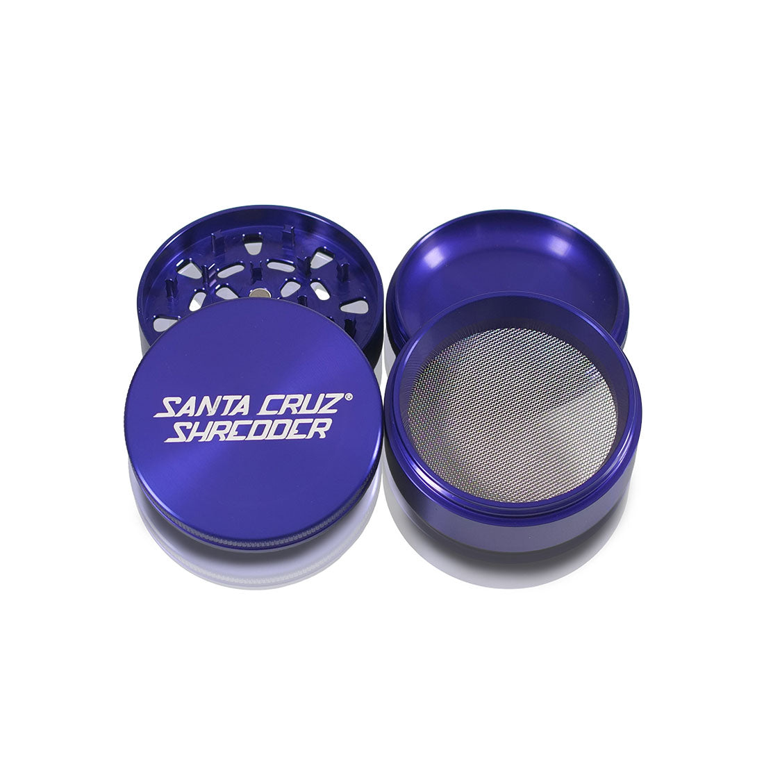 Santa Cruz Shredder Aluminum 4 Piece Large Herb Grinders