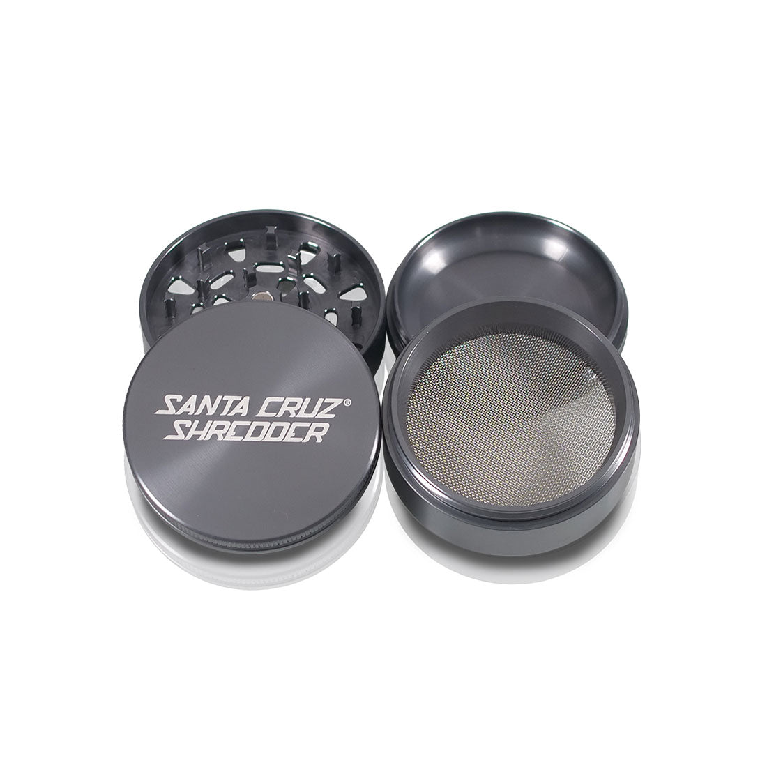 Santa Cruz Shredder Aluminum 4 Piece Large Herb Grinders
