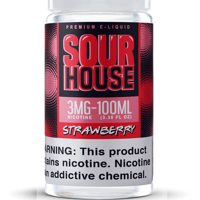 Strawberry by Sour House 100ml Best Sales Price - eJuice