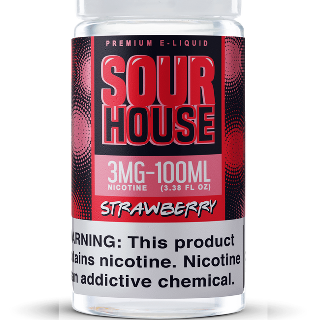 Strawberry by Sour House 100ml Best Sales Price - eJuice