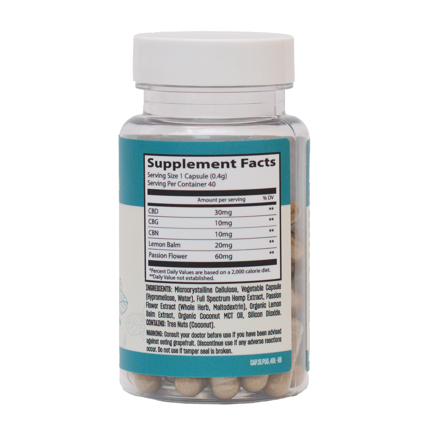 Lazarus Naturals CBD+CBN CAPSULES, SLEEP