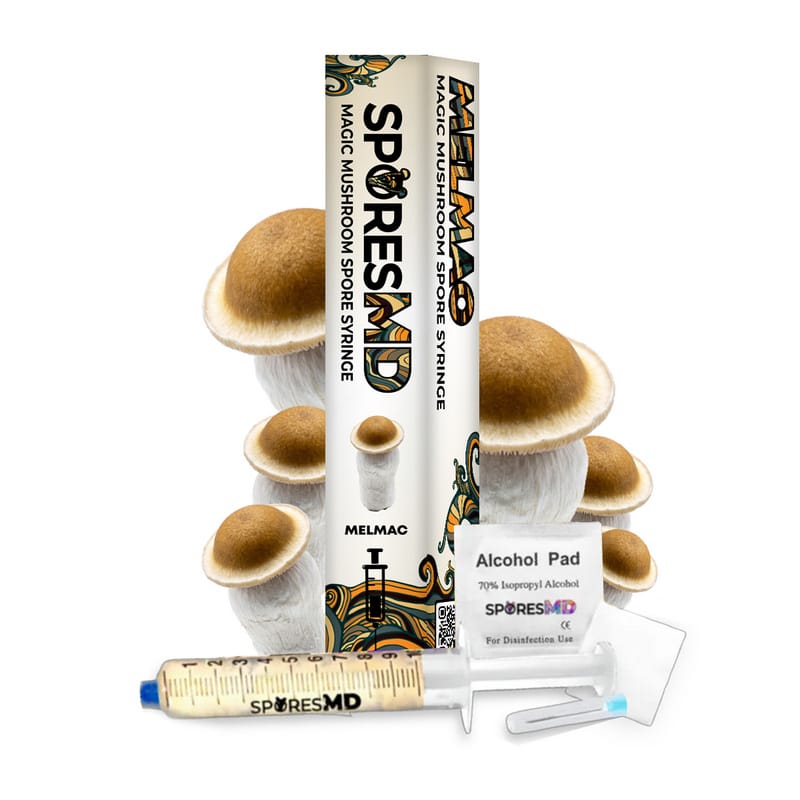 SporesMD Melmac Mushroom Liquid Culture 10mL