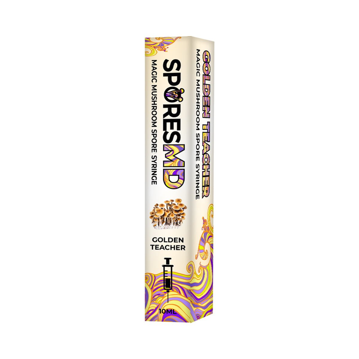 SporesMD Golden Teacher Mushroom Liquid Culture (10ml)
