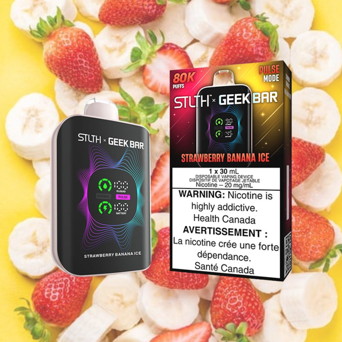 STLTH X GEEK BAR 80K Puffs Disposable