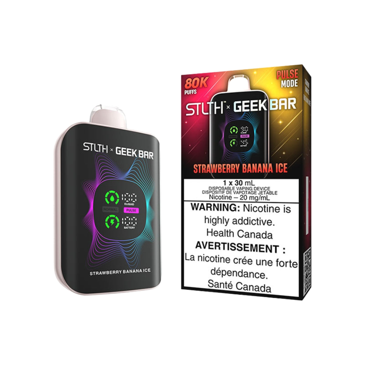 STLTH X GEEK BAR 80K Puffs Disposable