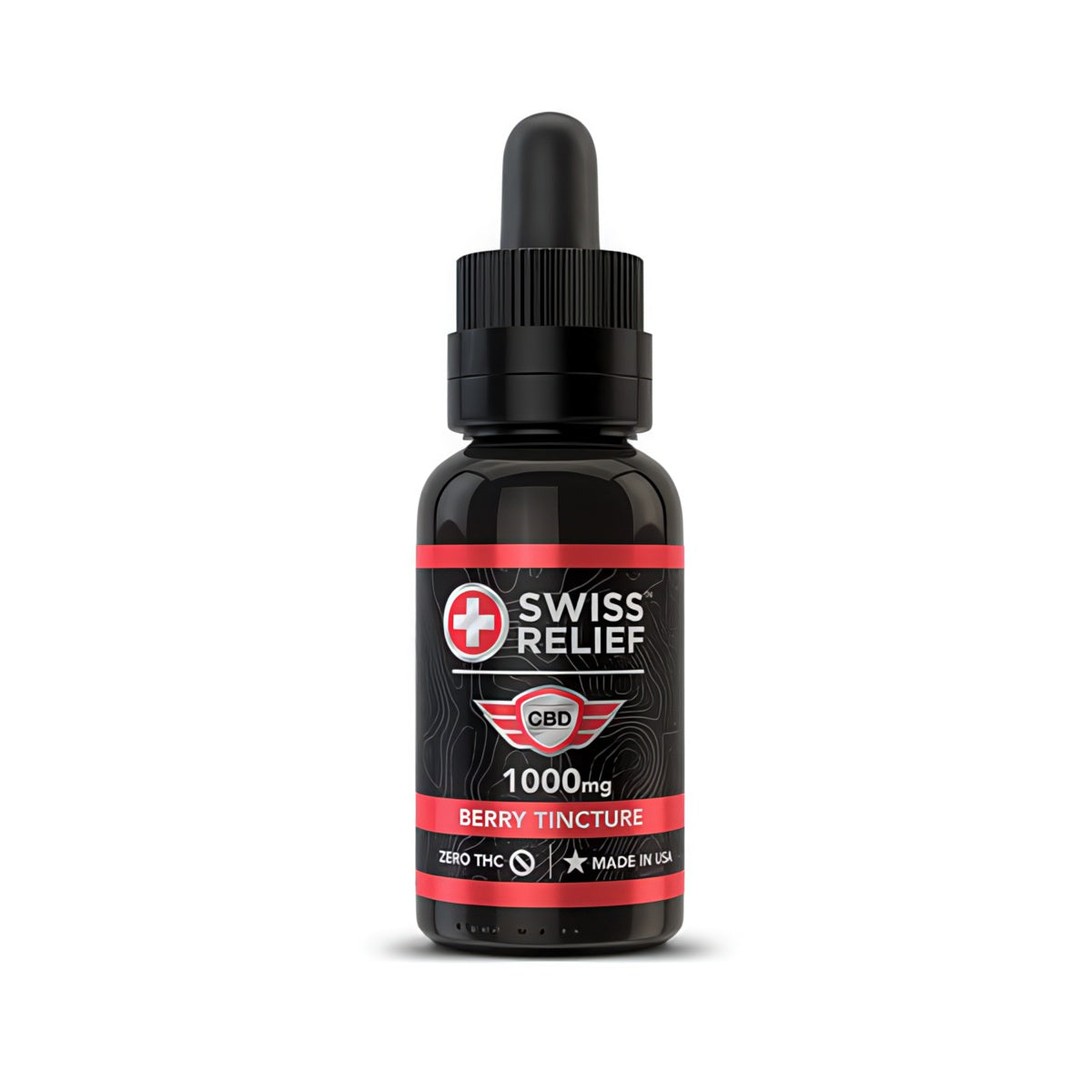 Swiss Relief Berry CBD Oil Tincture 500-3000mg