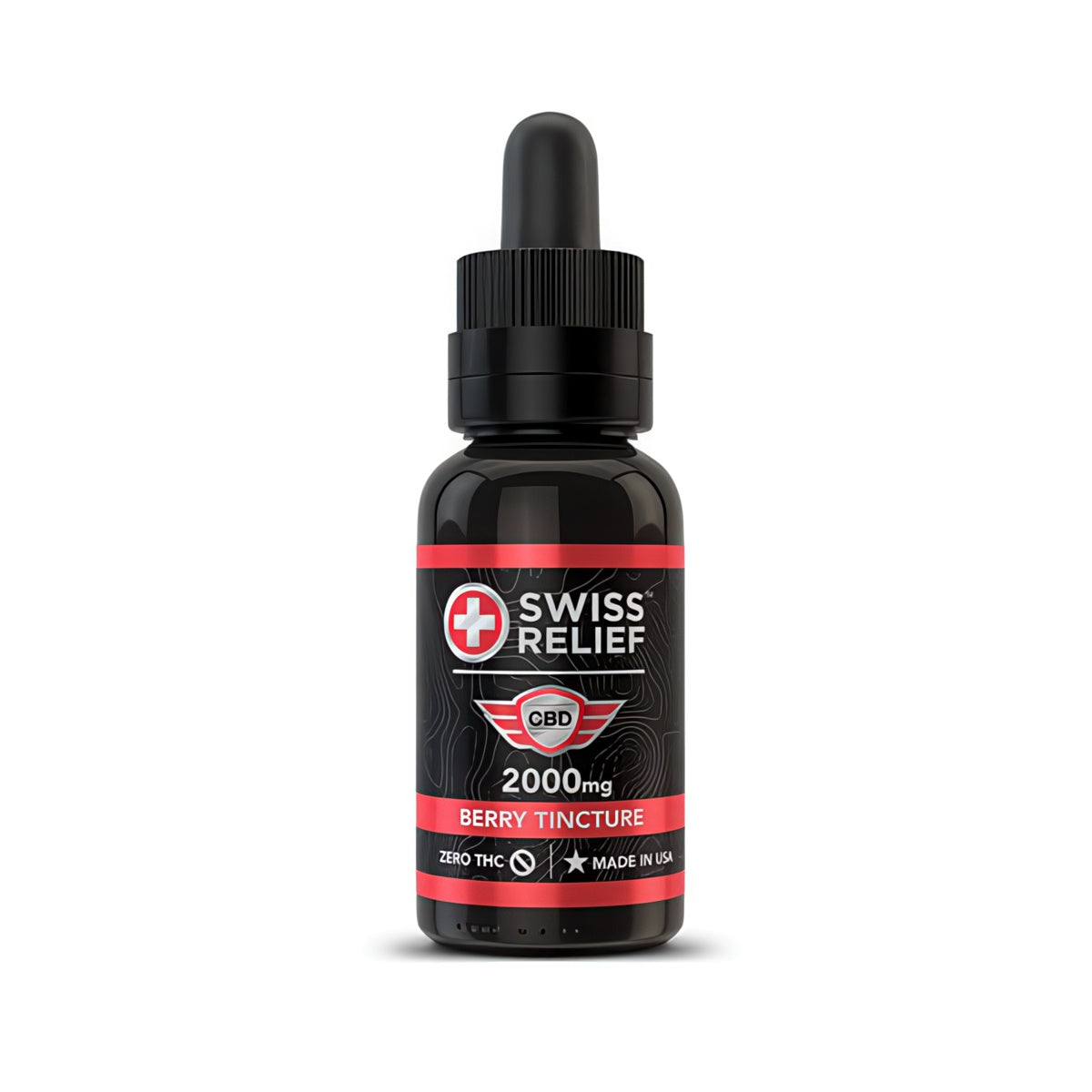 Swiss Relief Berry CBD Oil Tincture 500-3000mg