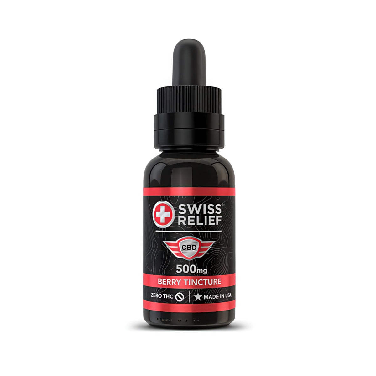 Swiss Relief Berry CBD Oil Tincture 500-3000mg