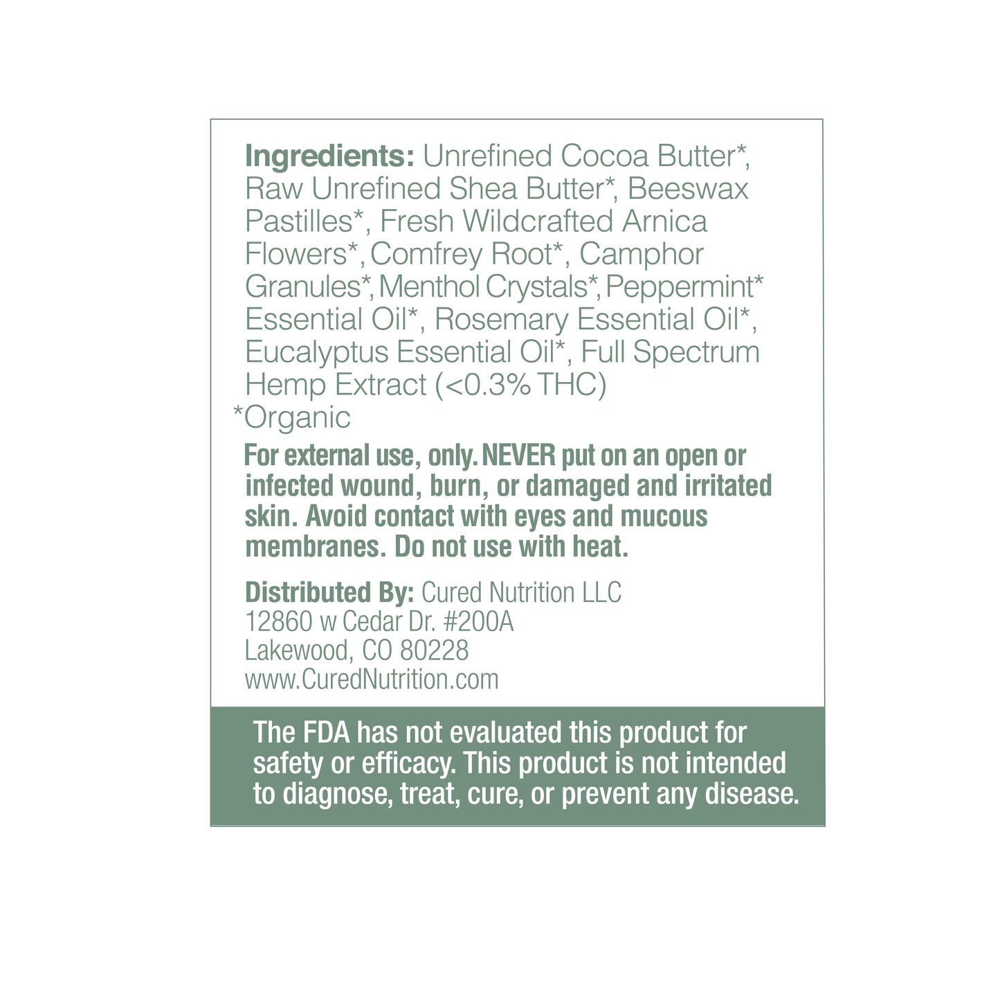 Cured Nutrition Relief Bundle