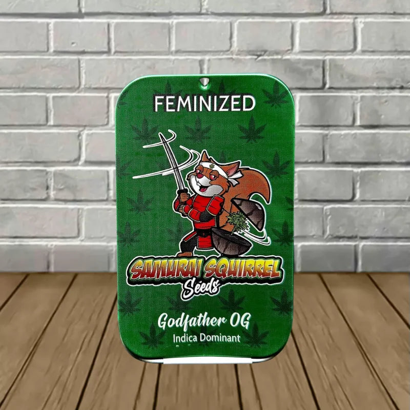 Samurai Squirrel Seeds Feminized Cannabis Seeds 5ct
