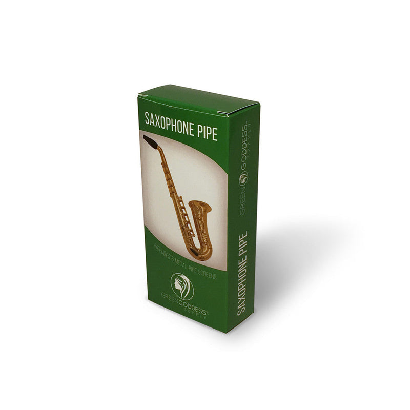 Deluxe Saxophone Pipe Best Sales Price - Bongs