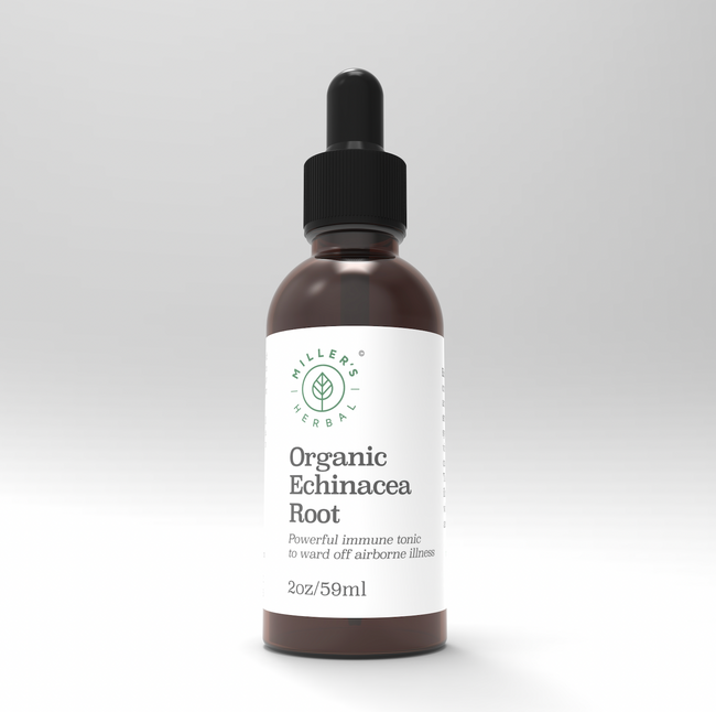 Miller’s Herbal Organic Echinacea Root for Colds & Flu Best Sales Price - CBD