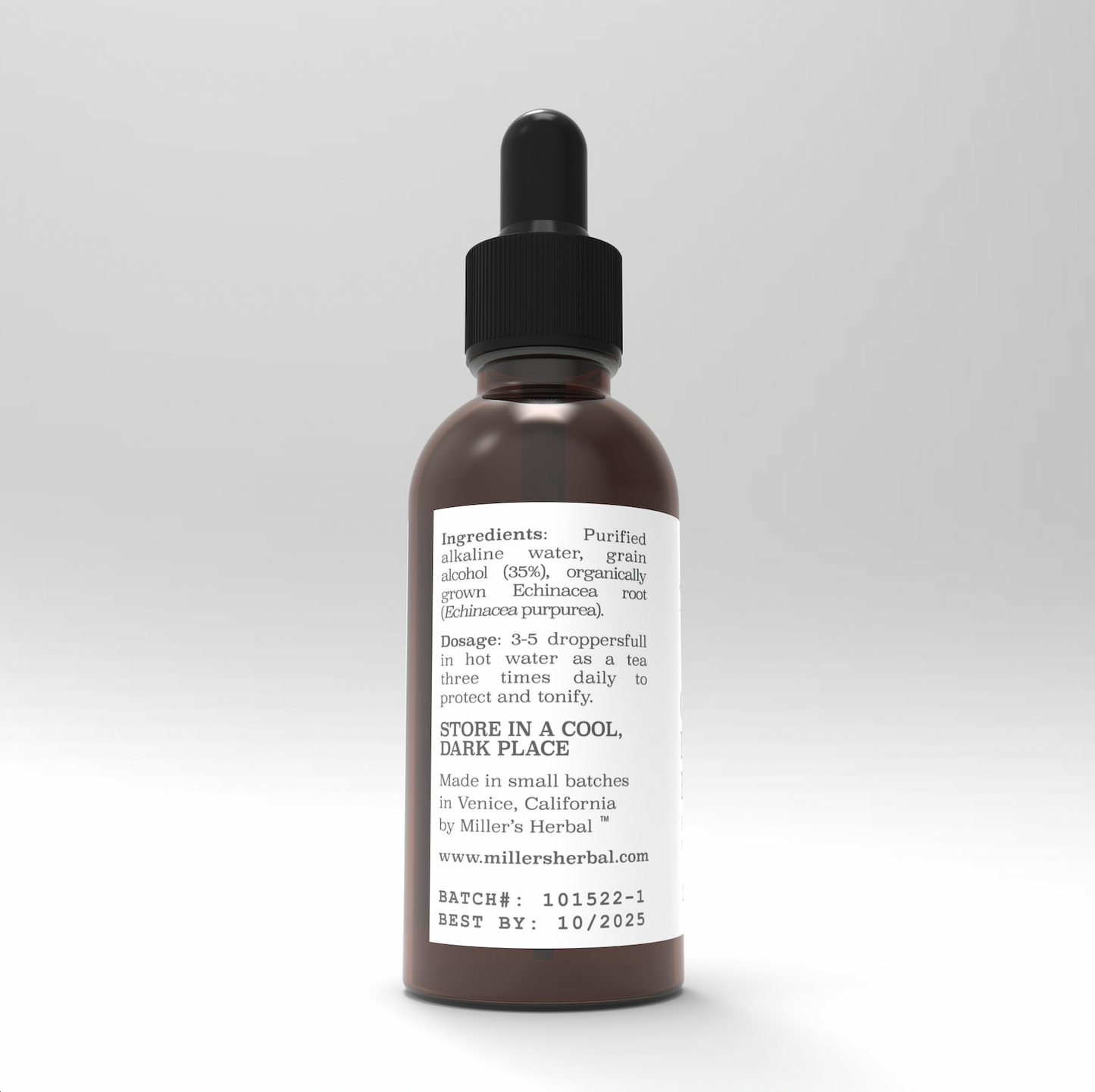 Miller’s Herbal Organic Echinacea Root for Colds & Flu Best Sales Price - CBD