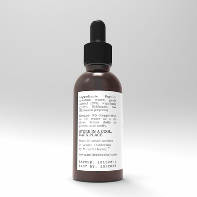 Miller’s Herbal Organic Echinacea Root for Colds & Flu Best Sales Price - CBD