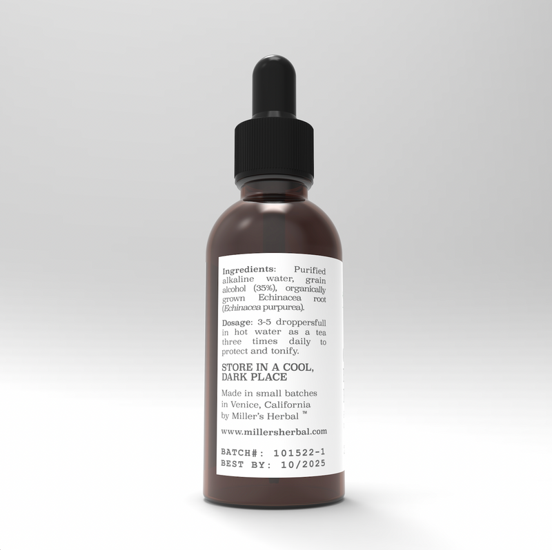 Miller’s Herbal Organic Echinacea Root for Colds & Flu Best Sales Price - CBD