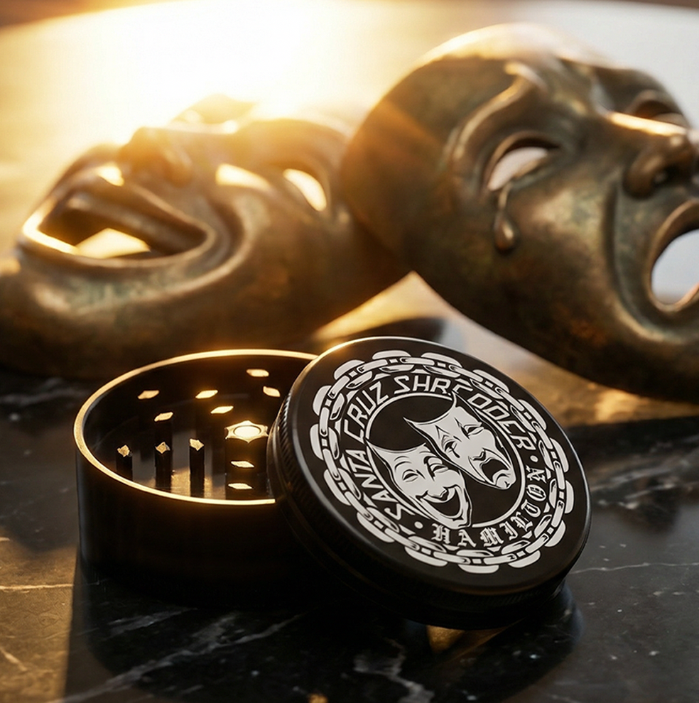 Santa Cruz Shredder Aluminum 2 Piece Large Signature Series Herb Grinders