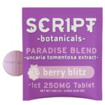 Script Botanicals Paradise Blend Cat’s Claw Tablets 1pk 250mg Best Sales Price - Edibles
