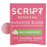 Script Botanicals Paradise Blend Cat’s Claw Tablets 1pk 250mg Best Sales Price - Edibles