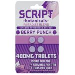 Script Botanicals Paradise Blend Cat’s Claw Tablets 4pk 400mg Best Sales Price - Edibles